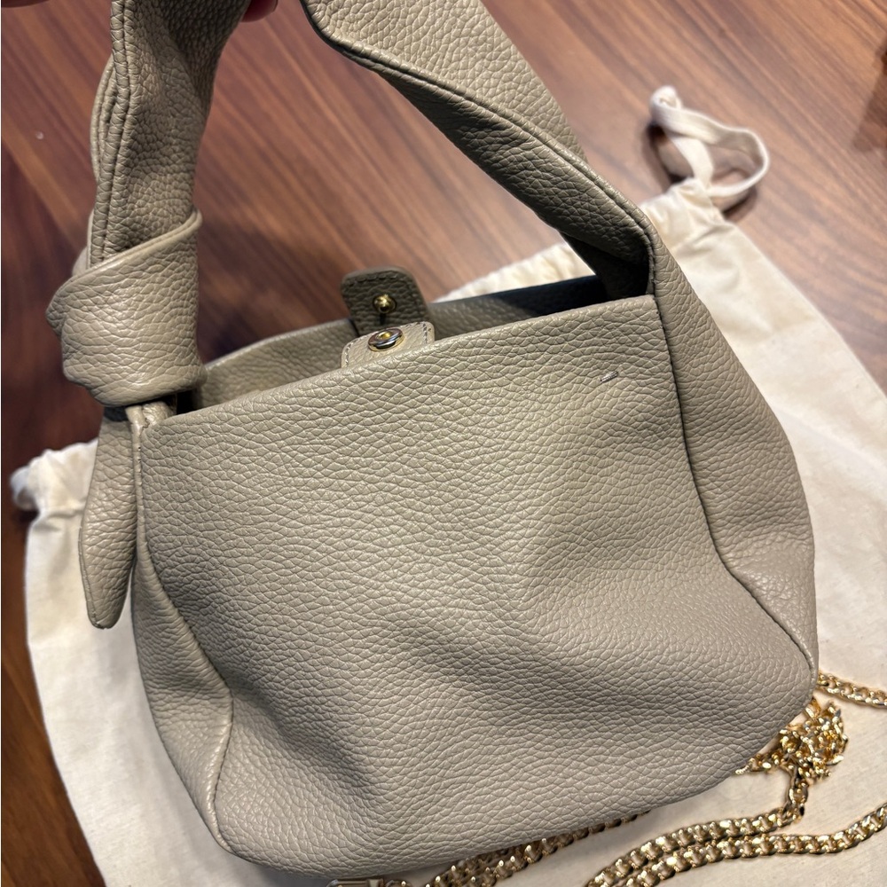 Quince Italian Leather Mini Bow Bag - Picture 2 of 5